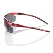【Z-POLS】新一代TR彈性輕量材質搭載100%Polarized頂級偏光運動眼鏡(桃紅款)