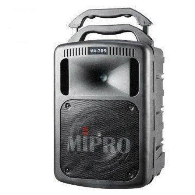 【MIPRO】MA-708升級版豪華型手提移動式無線擴音機(MA-709送原廠防塵套)