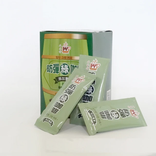 【大禾金】防彈綠咖啡/防彈薑汁撞奶/防彈靈芝咖啡(任搭3盒 15包/盒)