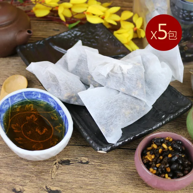 【台南莊記】黃金三角黑豆茶300gx5包