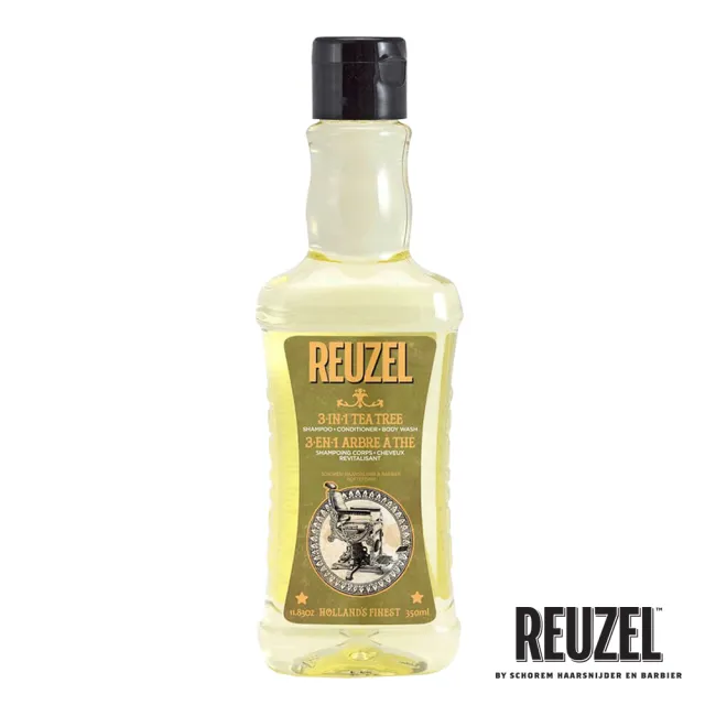 【REUZEL】3合1茶樹全能全身洗潤保濕髮浴(350ml)
