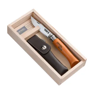 【OPINEL】Carbon TRADITION 碳鋼刀刃系列-木盒收藏組(No.08 #OPI_000815)