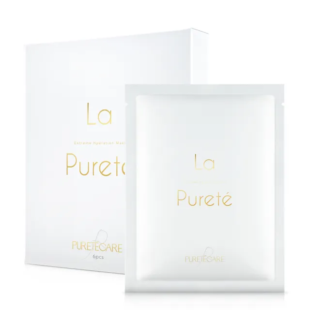 【PURETECARE】La Purete 極緻動能水導膜6片一盒(舒緩保濕透亮15分鐘一次完成)