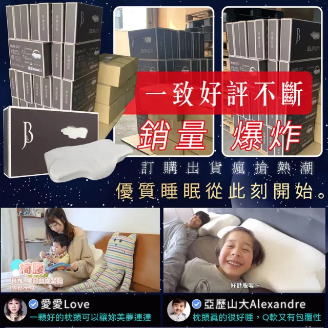 【JBLIN】有你枕好(完整包覆後腦勺 釋壓曲線)