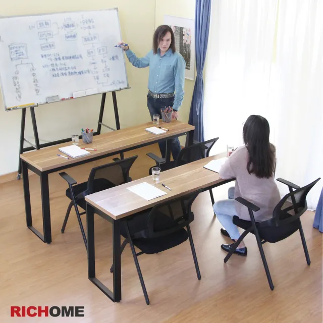 【RICHOME】160*40CM工作桌/電腦桌/辦公桌/會議桌/書桌(辦公室首選)