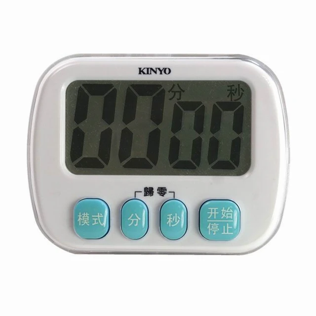 【KINYO】防潑水電子式正倒數計時器(TC-18)