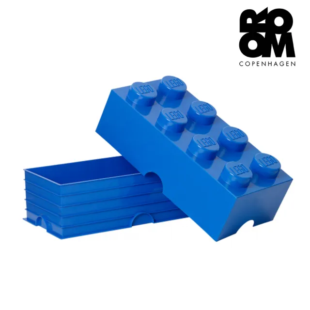 【Room Copenhagen】樂高 LEGO 八凸收納盒-寶藍色(40040631)