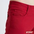 【5th STREET】女超彈力素色窄直筒褲-紅色
