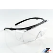 【Z-POLS】防霧升級款M28 全方位防護輕量設計透明抗UV400防塵防飛沫防疫眼鏡(可直接配戴也可包覆度數眼鏡)
