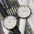 【GOTO】浪漫小資女精品時尚手錶-白x白皮(GL0054L-22-241)