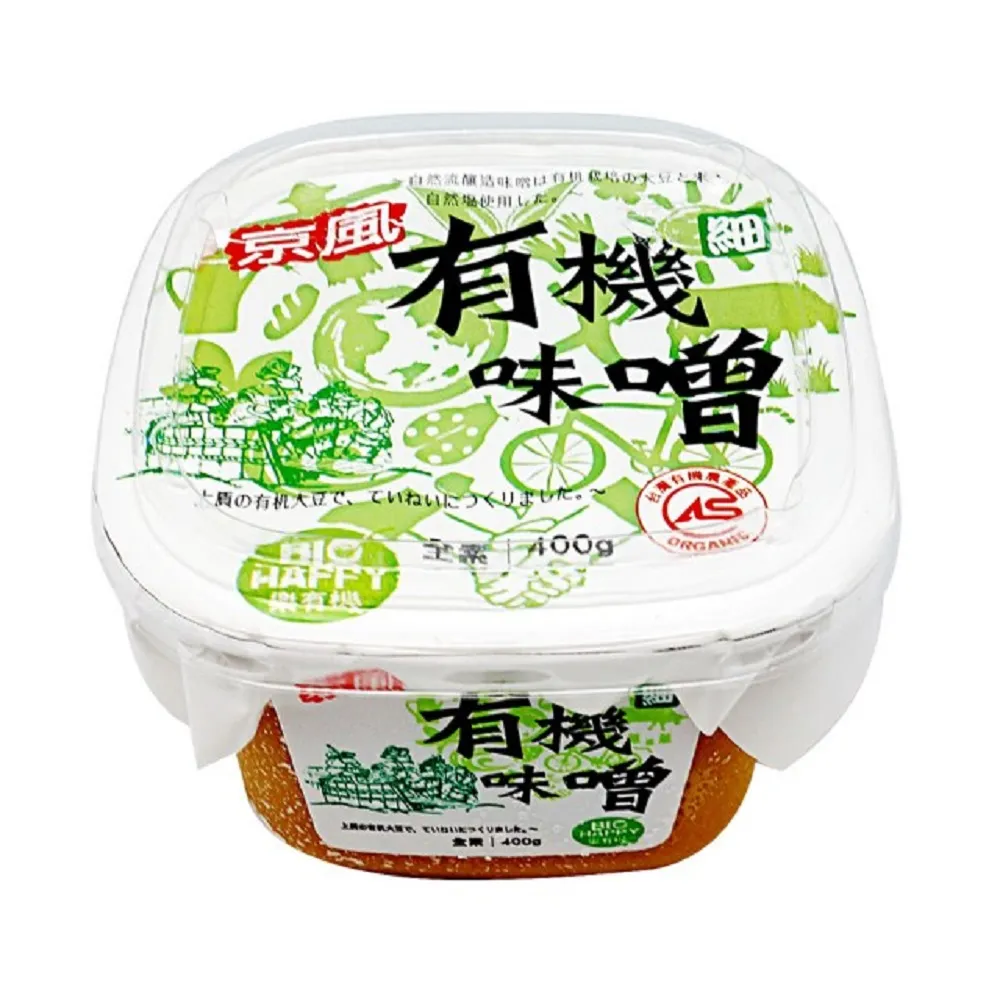 【味榮】京風 有機釀造細味噌400g*4盒