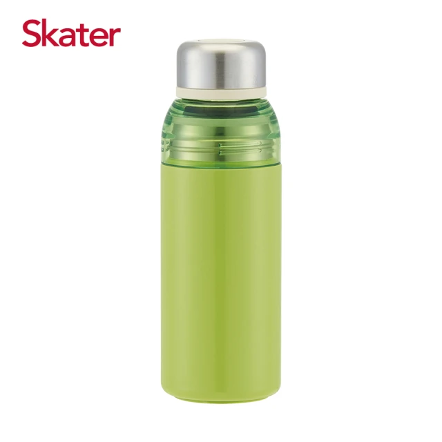 【Skater】濾網式不鏽鋼真空瓶400ml(酪梨)