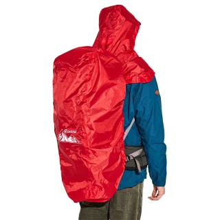 【ADISI】連帽防水背包套AS19002-S / 城市綠洲(防雨罩、防塵套、雨具、登山背包配件)