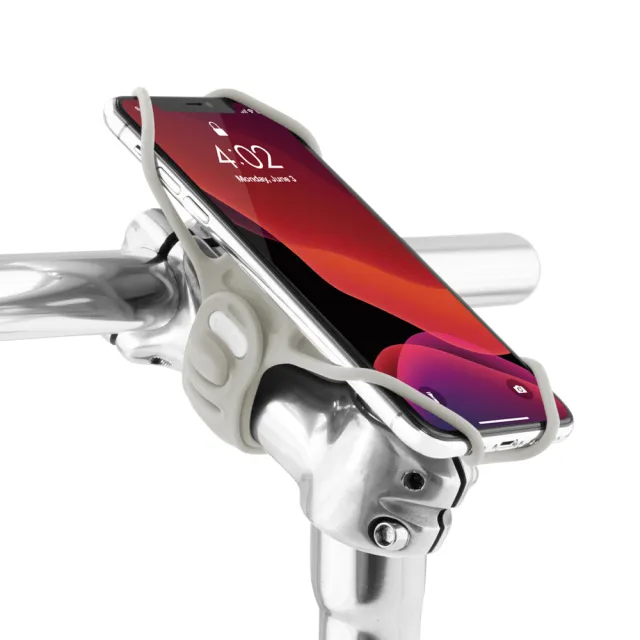 【Bone】Bike Tie Pro 3 單車手機綁 第三代 灰色(單車周邊 手機周邊 自行車手機支架 手機架)