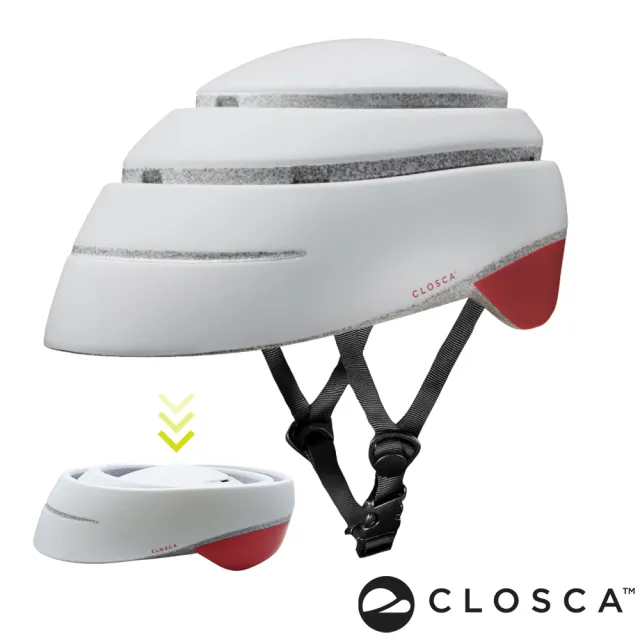 【西班牙CLOSCA克羅斯卡】LOOP 單車/滑板/滑板車用折疊安全帽(Ubike 通勤)