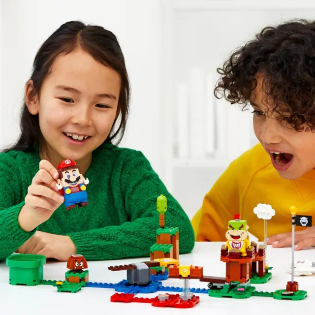 【LEGO 樂高】超級瑪利歐系列 71360 瑪利歐冒險主機(超級瑪利歐 遊戲機 關卡設計)
