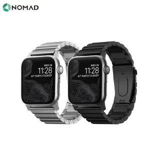 【NOMAD】APPLE WATCH 49/46/45/44mm 不鏽鋼錶帶(Apple Watch 全系列適用)