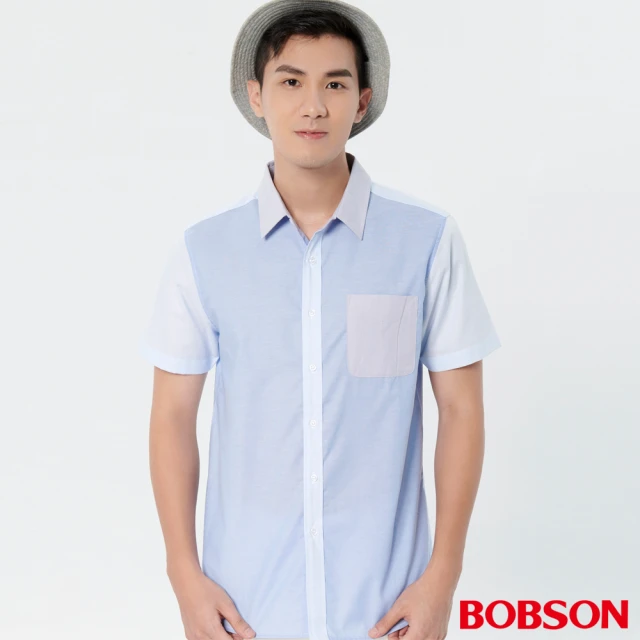 【BOBSON】男款超細牛津布襯衫(27003-58)