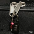 【YUE】TSA  LOCK海關鎖 全金屬製密碼鎖 出國行李箱防盜 (#368 泡殼紙卡包裝)