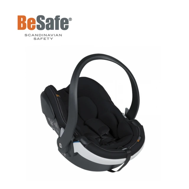 【BeSafe】0-12個月 ISOfix 新生兒提籃 X1系列 最新I-Size標準(銀石黑)