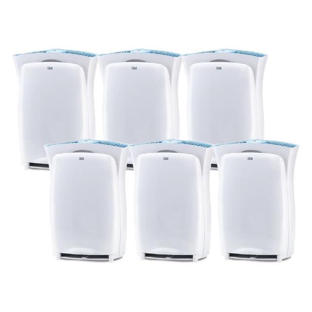 【N95口罩濾淨原理】3M 超濾淨型進階版6坪負離子空氣清淨機CHIMSPD-01UCRC-1(超值尾牙6入組)