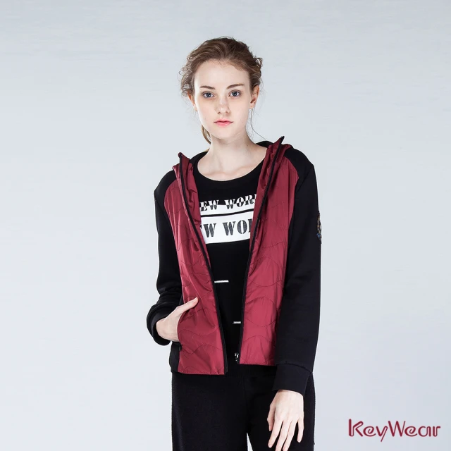 【KeyWear 奇威名品】運動風格夾克外套(共2色)