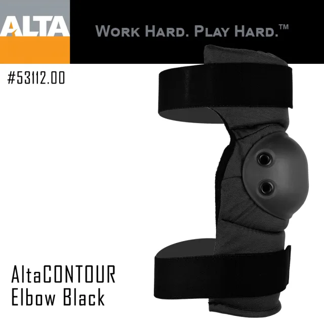 【ALTA】CONTOUR-AltaGrip 護肘/黑(#53112.00)