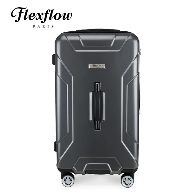 【Flexflow】太空灰 29吋 特務箱 智能測重 防爆拉鍊旅行箱(南特系列)