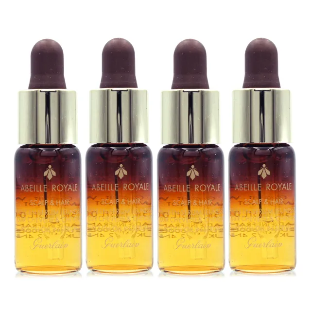 【Guerlain 嬌蘭】皇家蜂王乳頭皮修護精華5ml*4-滴管包裝(國際航空版)