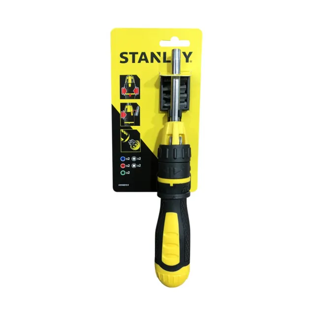 【Stanley】棘輪起子組10合1