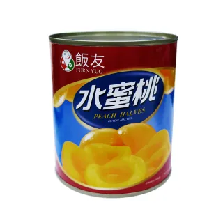 【飯友】水蜜桃825g*12入