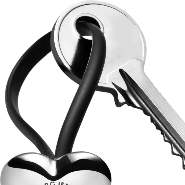 【Georg Jensen 官方旗艦店】HEART 鑰匙圈(不鏽鋼)