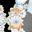 【LASSLEY】門簾紗-圓滿花環116X42cm(採歐洲進口紗台灣製造 歐洲花圈圖樣蕾絲窗紗簾 聖誕節日裝飾)