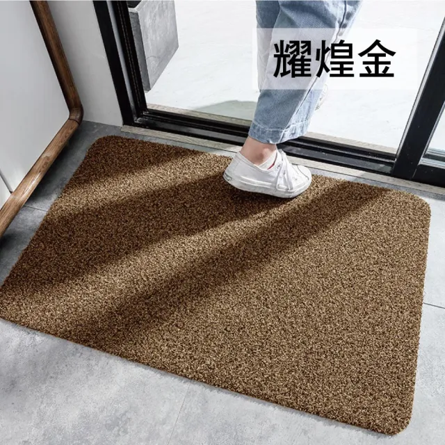 【新錸家居】去泥刮沙耐磨地墊/玄關墊★42x67cm(門口刮泥沙 進門墊 腳踏墊 止滑防滑)