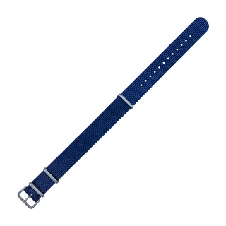 【TRASER】Textile strap 藍色織料錶帶-87(#108230)