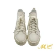 【MK】俏皮可愛系列-草莓綁帶真皮高筒休閒鞋(白色)