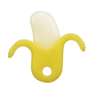 【KU.KU. 酷咕鴨】香蕉寶寶固齒器(4個月以上適用)
