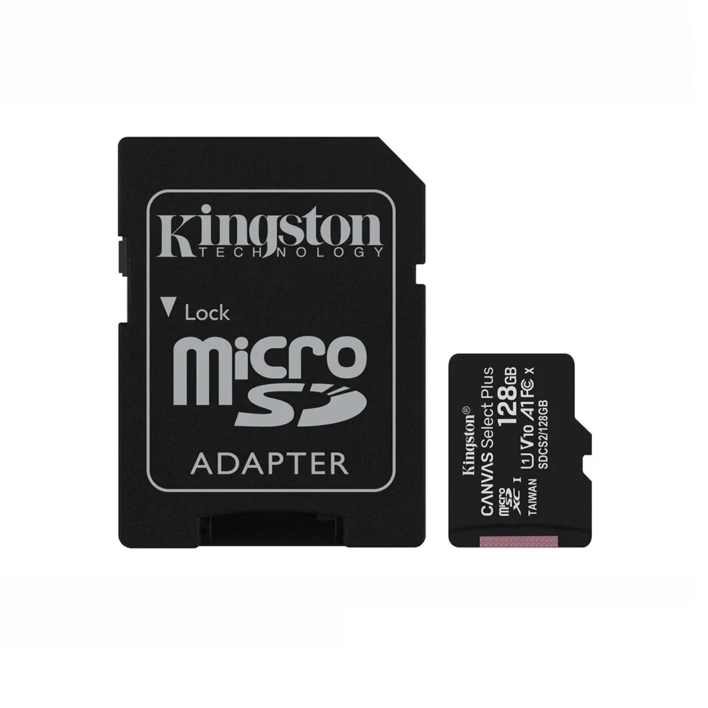 【Kingston 金士頓】Canvas Select Plus microSDXC 128G 記憶卡(SDCS2/128GB)