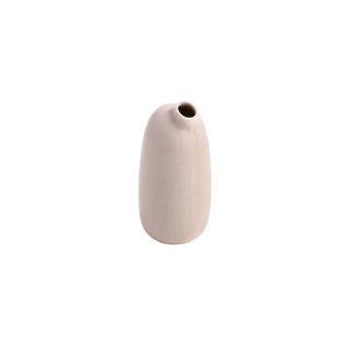 【Kinto】SACCO陶瓷造型花瓶260ml-粉