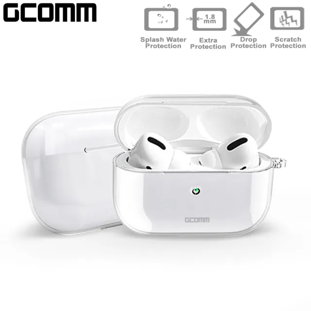 【GCOMM】GCOMM AirPods Pro 全透明保護套 Crystal(全透明 AirPods Pro)