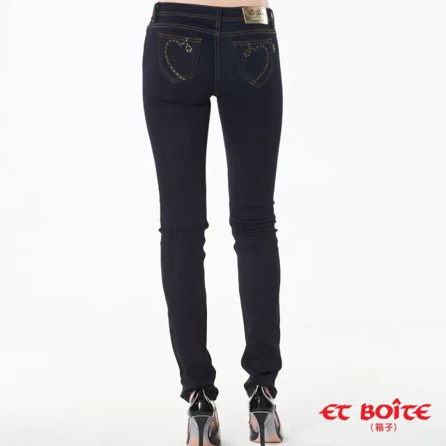 【BLUE WAY】女款 保暖 內絨 直筒褲 牛仔褲 - ET BOiTE 箱子