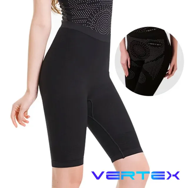 【VERTEX】★限時優惠★遠紅外線電氣石能量暖宮塑身短褲-1件(黑色/膚色)