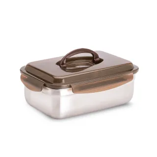 【CookPower 鍋寶】316不鏽鋼提把保鮮盒2800ML(BVS-2811)