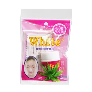 【White】鼻頭粉刺蘆薈膠面膜（22g）(面膜/去角質)
