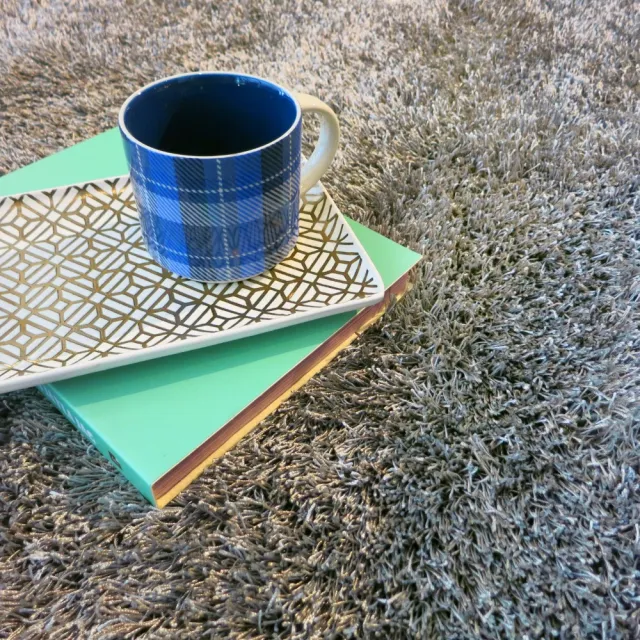 【山德力】匹茲堡地毯 - 星雲灰 160x230cm(地毯 白 灰 閃耀 客廳 溫暖 生活美學)