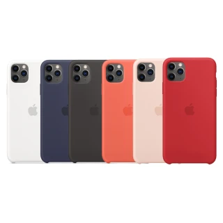 【Apple 蘋果】原廠 iPhone 11 Pro Max Silicone Case 矽膠保護殼(台灣公司貨)