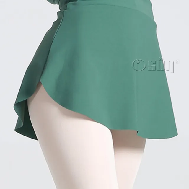 【Osun】外搭側開岔三分短裙舞裙(顏色任選/CE302)