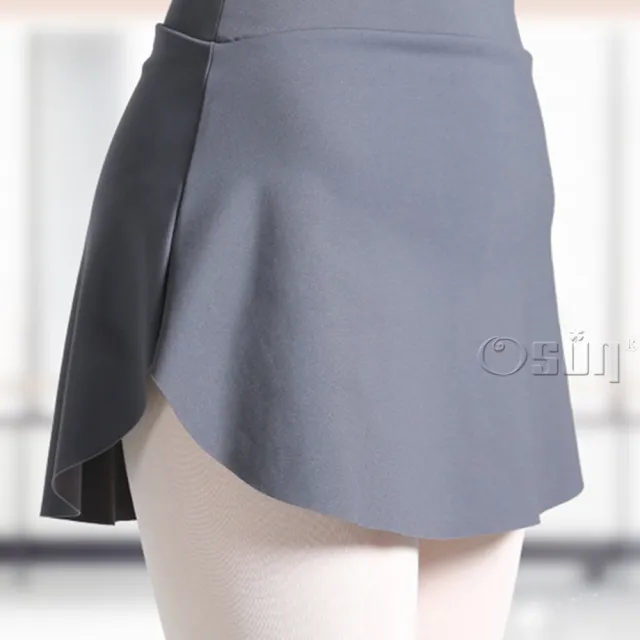 【Osun】外搭側開岔三分短裙舞裙(顏色任選/CE302)