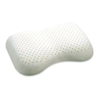 【班尼斯】窩型天然乳膠枕 壹百萬馬來西亞製正品保證-附抗菌棉織布套、手提收納袋(天然乳膠枕)