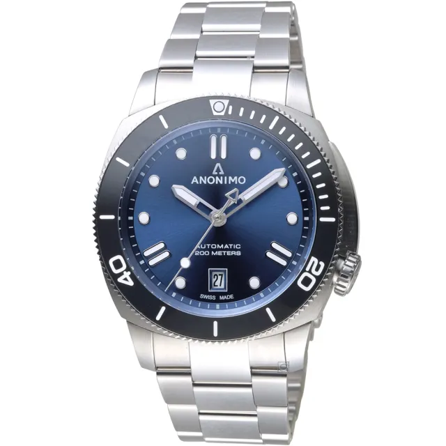 【ANONIMO】NAUTILO Classic 皇家海軍機械錶(AM-5009.09.103.M01)